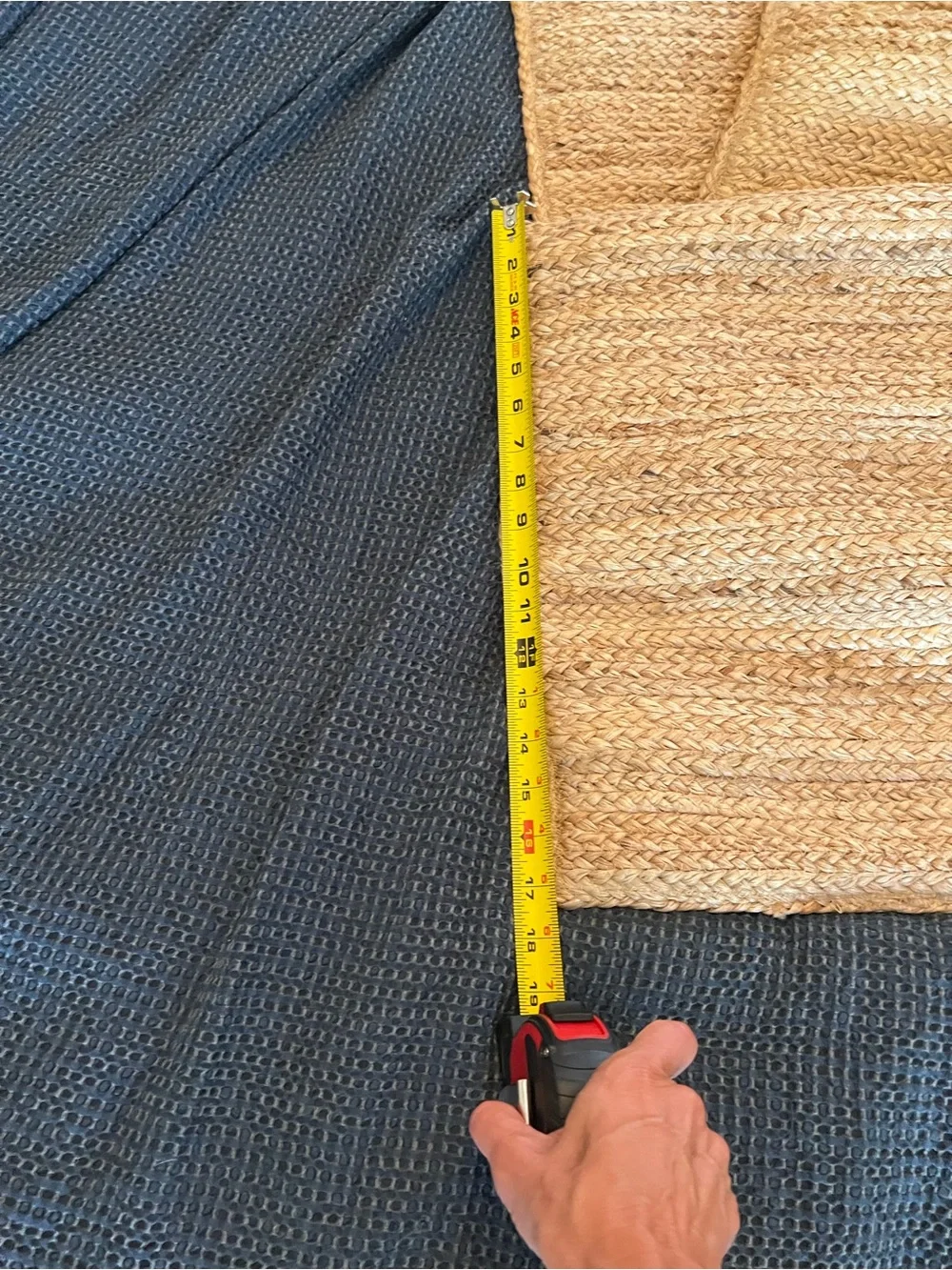 Woven Natural Jute Square Pillow Covers - Set of 3